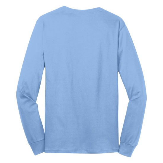 Port & Company® - Long Sleeve Core Cotton Tee. PC54LS