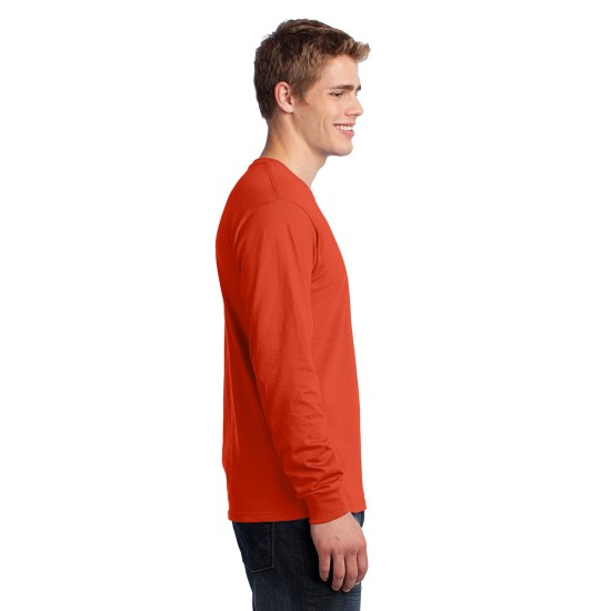 Port & Company® - Long Sleeve Core Cotton Tee. PC54LS