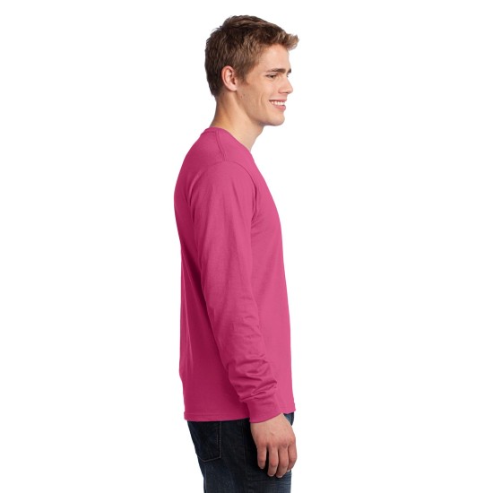 Port & Company® - Long Sleeve Core Cotton Tee. PC54LS