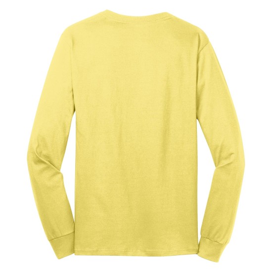 Port & Company® - Long Sleeve Core Cotton Tee. PC54LS