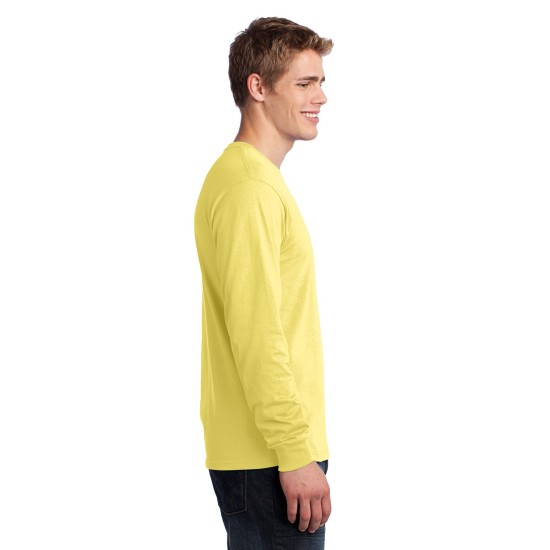 Port & Company® - Long Sleeve Core Cotton Tee. PC54LS