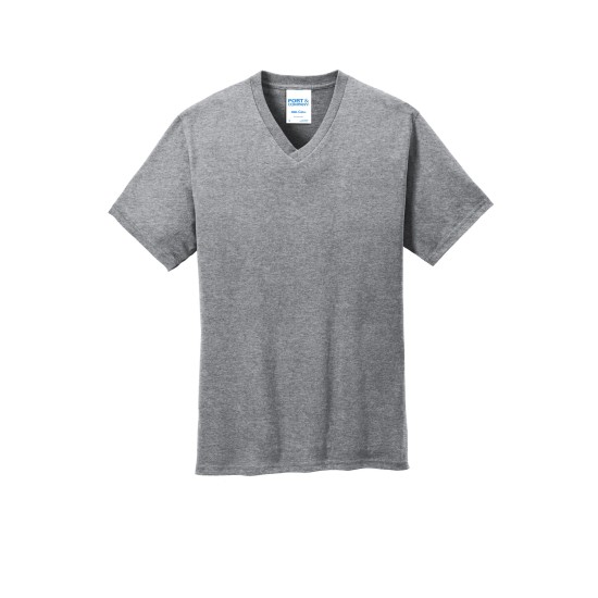 Port & Company® Core Cotton V-Neck Tee. PC54V