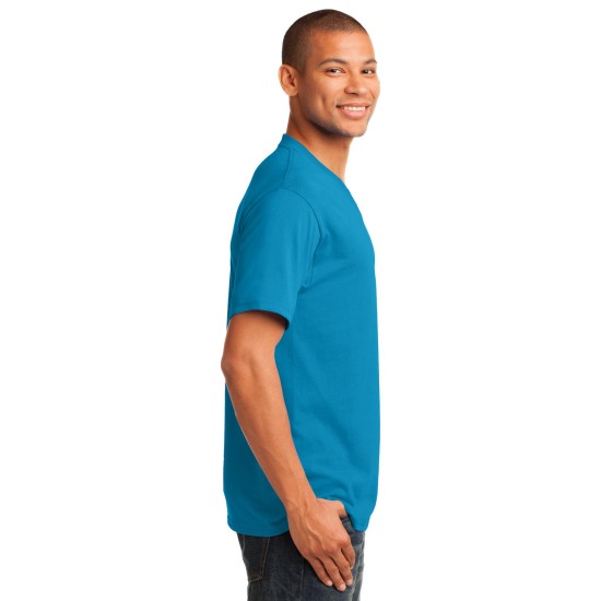 Port & Company® Core Cotton V-Neck Tee. PC54V