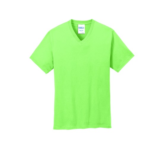 Port & Company® Core Cotton V-Neck Tee. PC54V