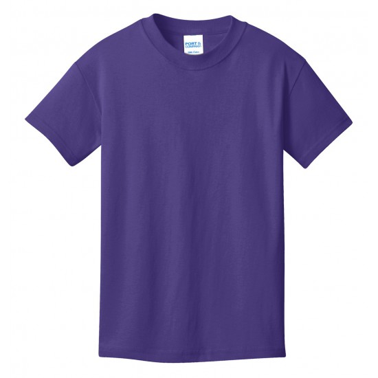 Port & Company® - Youth Core Cotton Tee. PC54Y