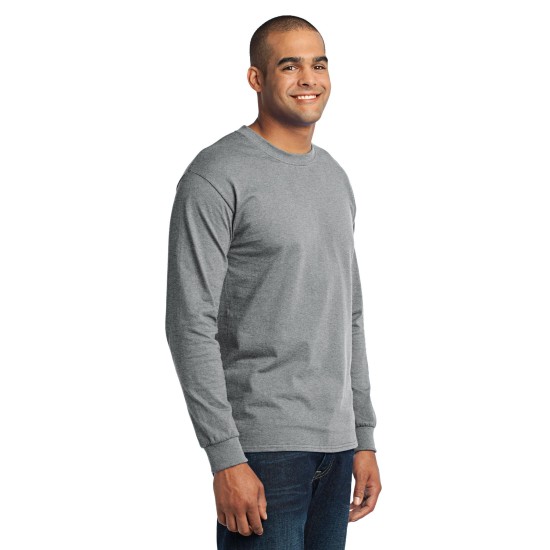 Port & Company® - Long Sleeve Core Blend Tee. PC55LS