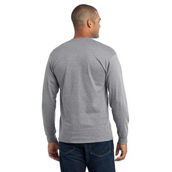 Port & Company® - Long Sleeve Core Blend Tee. PC55LS