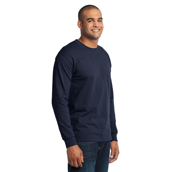 Port & Company® - Long Sleeve Core Blend Tee. PC55LS