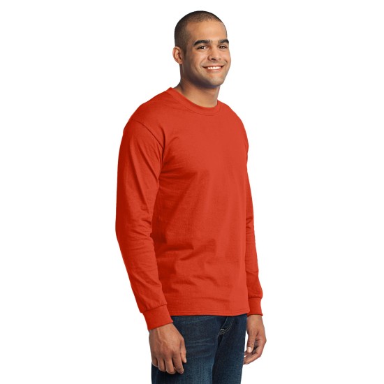 Port & Company® - Long Sleeve Core Blend Tee. PC55LS