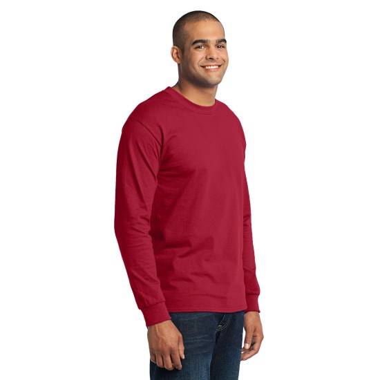 Port & Company® - Long Sleeve Core Blend Tee. PC55LS