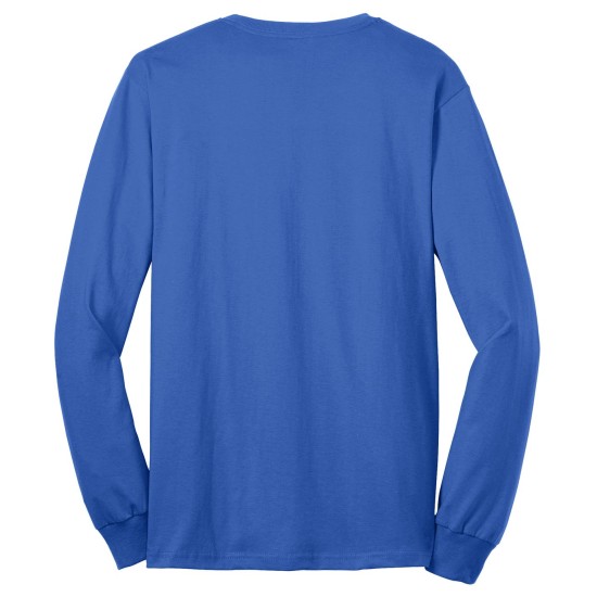 Port & Company® - Long Sleeve Core Blend Tee. PC55LS