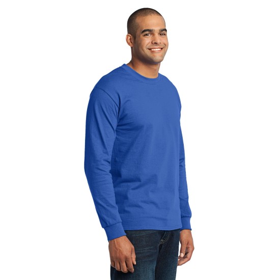 Port & Company® - Long Sleeve Core Blend Tee. PC55LS