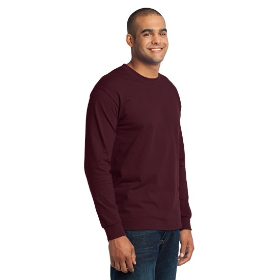 Port & Company® - Long Sleeve Core Blend Tee. PC55LS