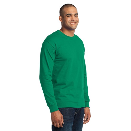 Port & Company® - Long Sleeve Core Blend Tee. PC55LS