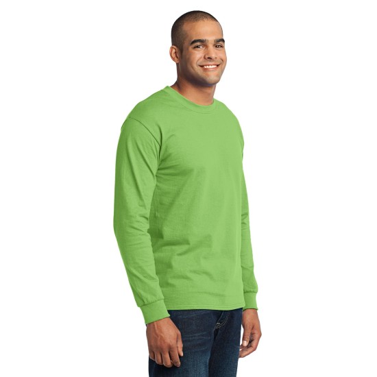 Port & Company® - Long Sleeve Core Blend Tee. PC55LS