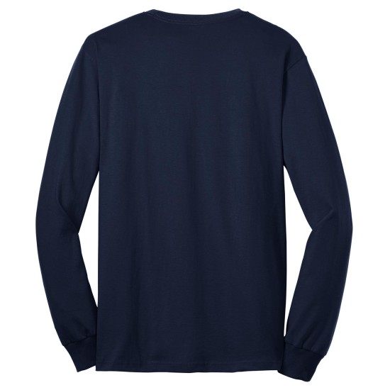 Port & Company® Tall Long Sleeve Core Blend Tee. PC55LST