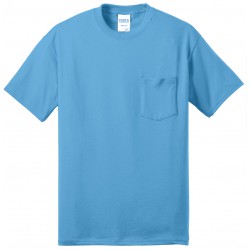 Port & Company® - Core Blend Pocket Tee. PC55P