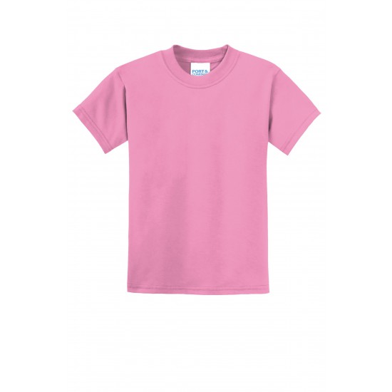 Port & Company® - Youth Core Blend Tee.  PC55Y