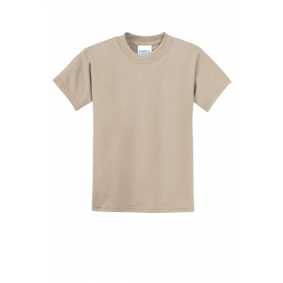 Port & Company® - Youth Core Blend Tee.  PC55Y