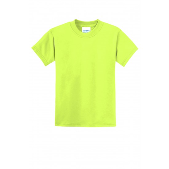 Port & Company® - Youth Core Blend Tee.  PC55Y