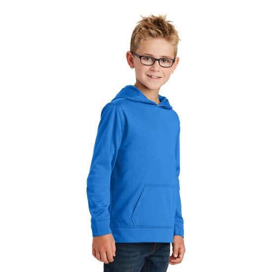 Port & Company®Youth Performance Fleece Pullover Hooded Sweatshirt. PC590YH