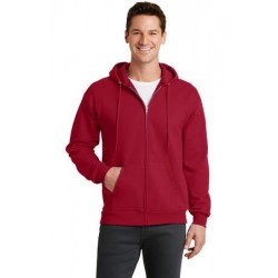 Port & Company® - Core Fleece Full-Zip Hooded Sweatshirt. PC78ZH