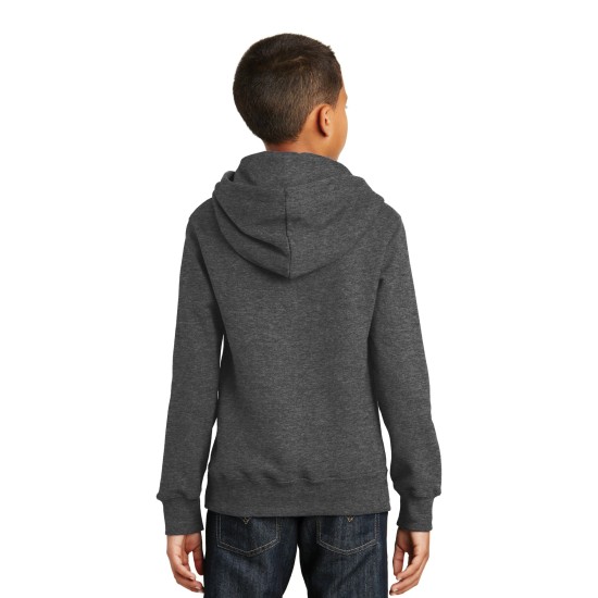 Port & Company® Youth Fan Favorite Fleece Pullover Hooded Sweatshirt. PC850YH
