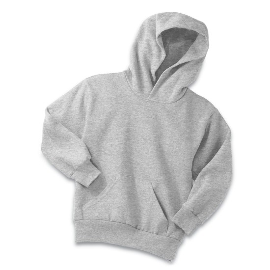 Port & Company® - Youth Core Fleece Pullover Hooded Sweatshirt.  PC90YH