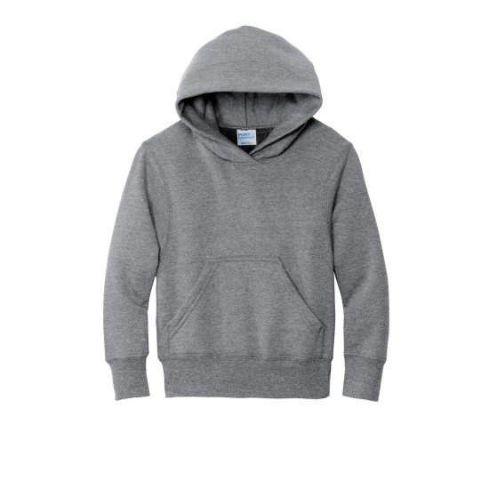 Port & Company® - Youth Core Fleece Pullover Hooded Sweatshirt.  PC90YH