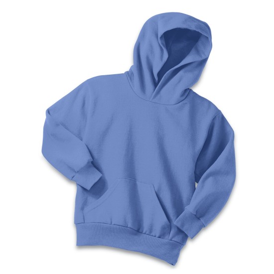 Port & Company® - Youth Core Fleece Pullover Hooded Sweatshirt.  PC90YH