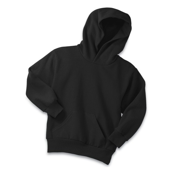 Port & Company® - Youth Core Fleece Pullover Hooded Sweatshirt.  PC90YH