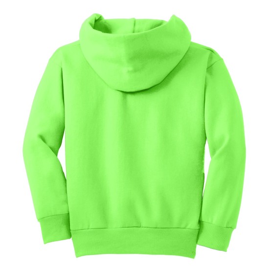 Port & Company® - Youth Core Fleece Pullover Hooded Sweatshirt.  PC90YH