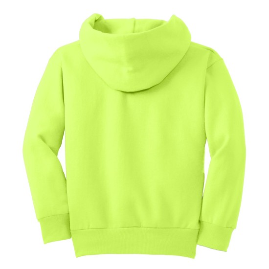 Port & Company® - Youth Core Fleece Pullover Hooded Sweatshirt.  PC90YH