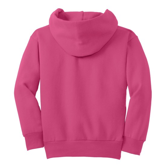 Port & Company® - Youth Core Fleece Pullover Hooded Sweatshirt.  PC90YH