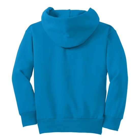 Port & Company® - Youth Core Fleece Pullover Hooded Sweatshirt.  PC90YH