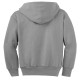 Port & Company® - Youth Core Fleece Full-Zip Hooded Sweatshirt.  PC90YZH