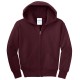 Port & Company® - Youth Core Fleece Full-Zip Hooded Sweatshirt.  PC90YZH