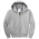 Port & Company® - Youth Core Fleece Full-Zip Hooded Sweatshirt.  PC90YZH