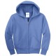 Port & Company® - Youth Core Fleece Full-Zip Hooded Sweatshirt.  PC90YZH