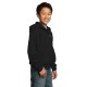 Port & Company® - Youth Core Fleece Full-Zip Hooded Sweatshirt.  PC90YZH