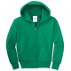 Port & Company® - Youth Core Fleece Full-Zip Hooded Sweatshirt.  PC90YZH