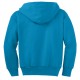 Port & Company® - Youth Core Fleece Full-Zip Hooded Sweatshirt.  PC90YZH