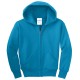 Port & Company® - Youth Core Fleece Full-Zip Hooded Sweatshirt.  PC90YZH