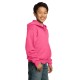 Port & Company® - Youth Core Fleece Full-Zip Hooded Sweatshirt.  PC90YZH