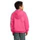 Port & Company® - Youth Core Fleece Full-Zip Hooded Sweatshirt.  PC90YZH