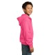 Port & Company® - Youth Core Fleece Full-Zip Hooded Sweatshirt.  PC90YZH