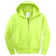 Port & Company® - Youth Core Fleece Full-Zip Hooded Sweatshirt.  PC90YZH