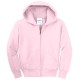 Port & Company® - Youth Core Fleece Full-Zip Hooded Sweatshirt.  PC90YZH