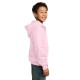 Port & Company® - Youth Core Fleece Full-Zip Hooded Sweatshirt.  PC90YZH