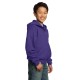 Port & Company® - Youth Core Fleece Full-Zip Hooded Sweatshirt.  PC90YZH